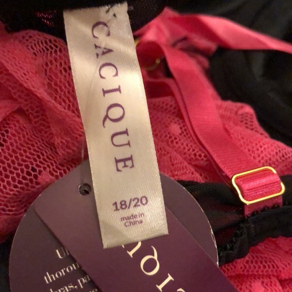 Cacique Seriously Sexy Chemise & Thong - Picture 12 of 15